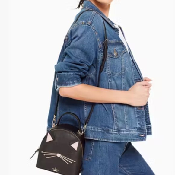 Kate Spade Cat's Meow Cat Binx Backpack - NWOT - Picture 10 of 10